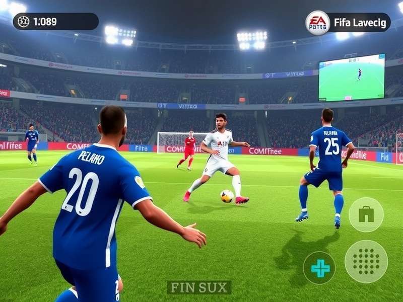 FIFA Mobile Pro Bundesliga gameplay screenshot